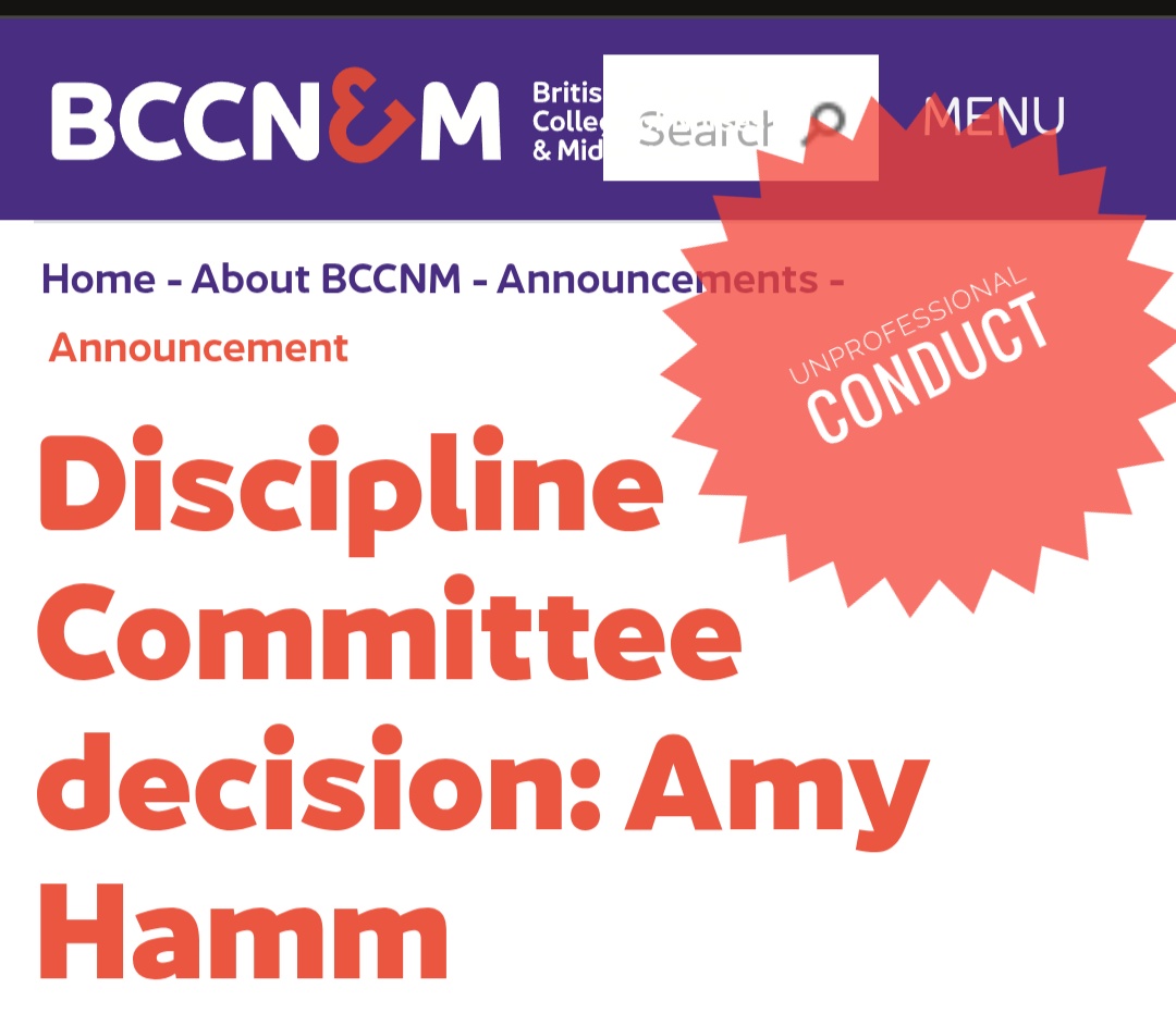 Upholding Professional Standards: The BCCNM Ruling on Amy Hamm and the Legacy of Oger v. Whatcott