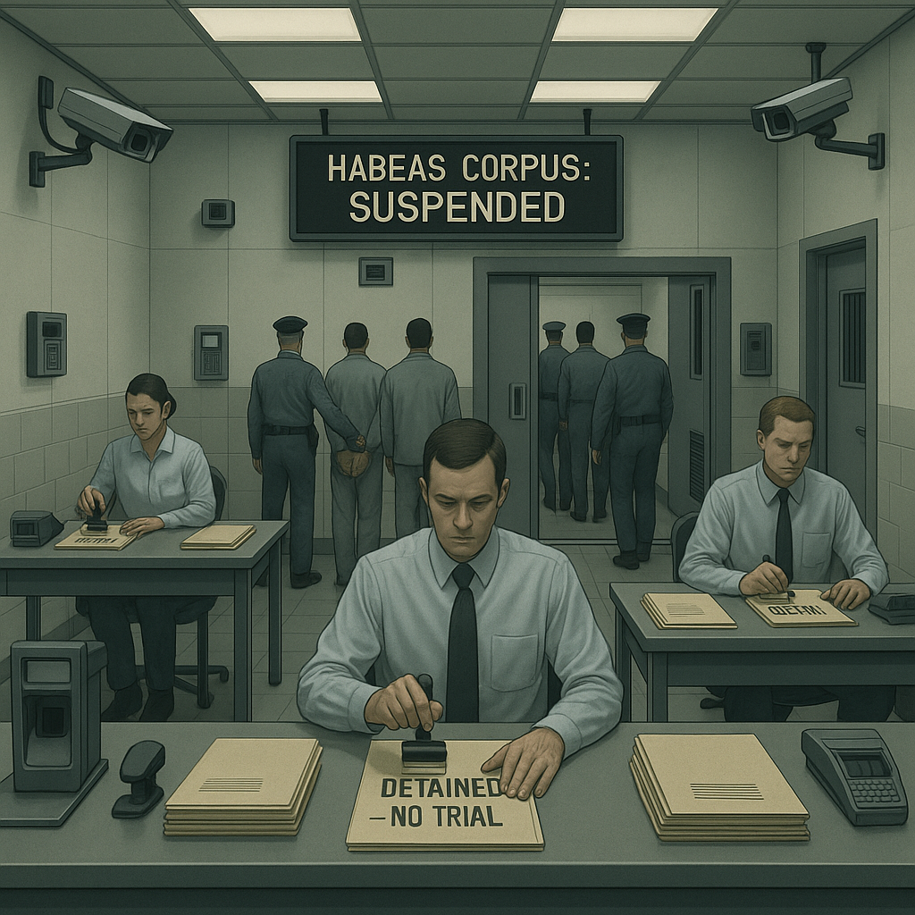 Trump Wanting to Suspend Habeas Corpus Matters – A Lot